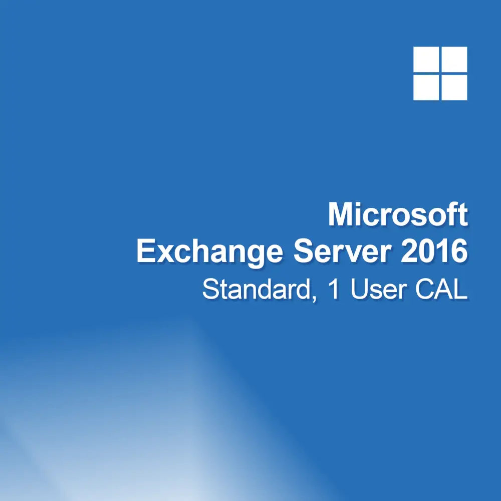 Microsoft Exchange Server 2016 Standard 1 User CAL