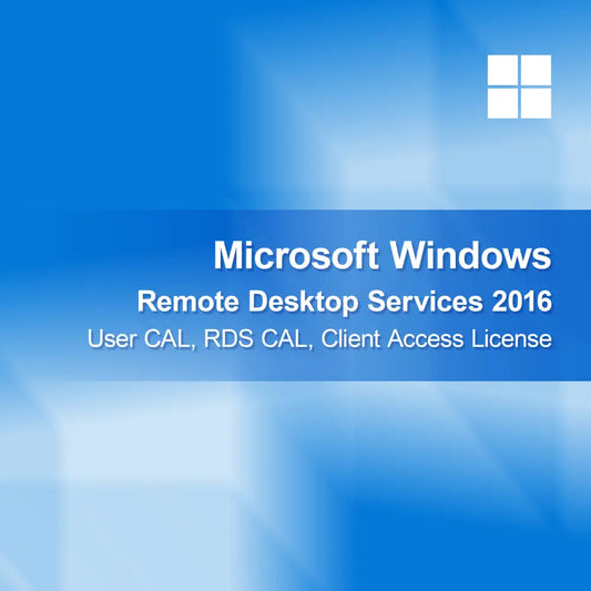 Microsoft Windows Remote Desktop Services 2016 User CAL RDS CAL Client Access License