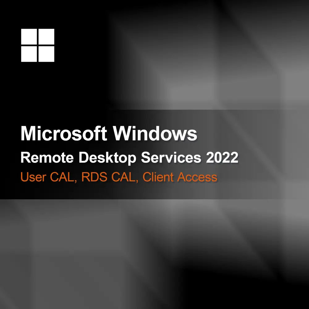 Microsoft Windows Remote Desktop Services 2022 User CAL RDS CAL Client Access License