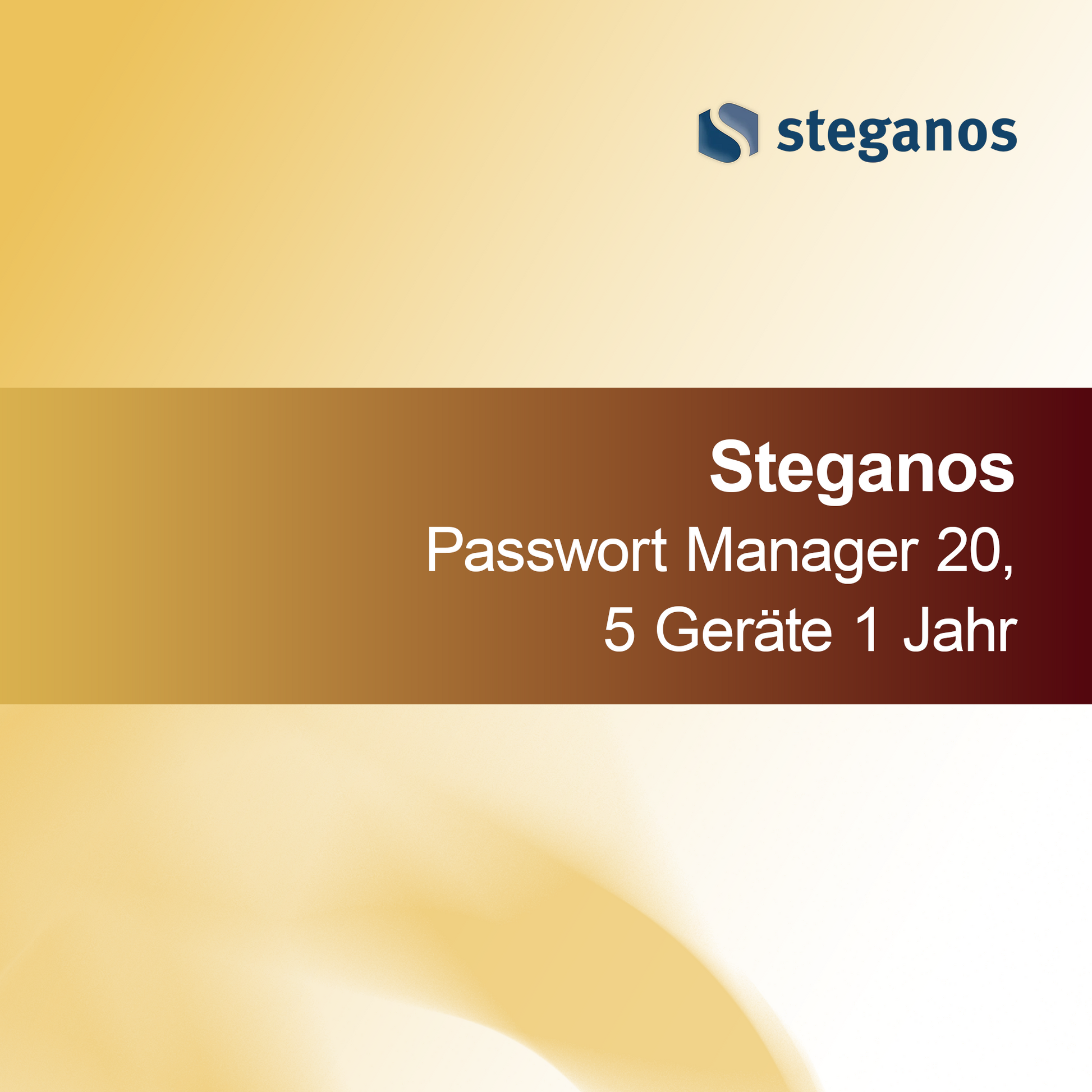 Steganos Passwort Manager 20 5 Geräte 1 Jahr