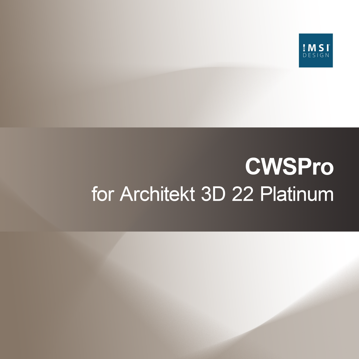 CWSPro pour Architekt 3D 22 Platinum