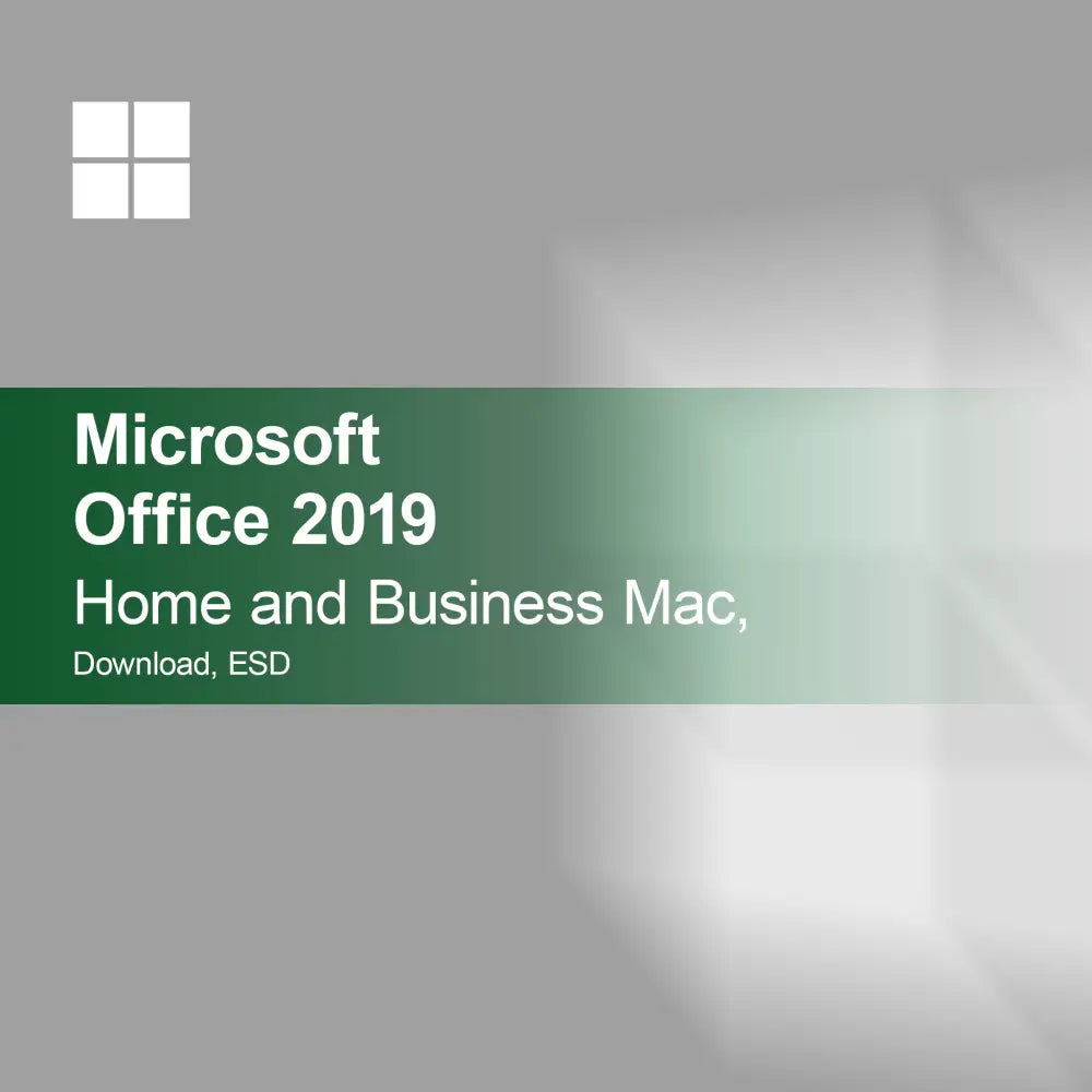 Microsoft Office 2019 Home and Business Mac Down­load ESD