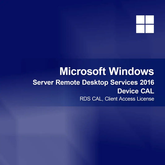 Microsoft Windows Server Remote Desktop Services 2016 Device CAL RDS CAL Client Access License