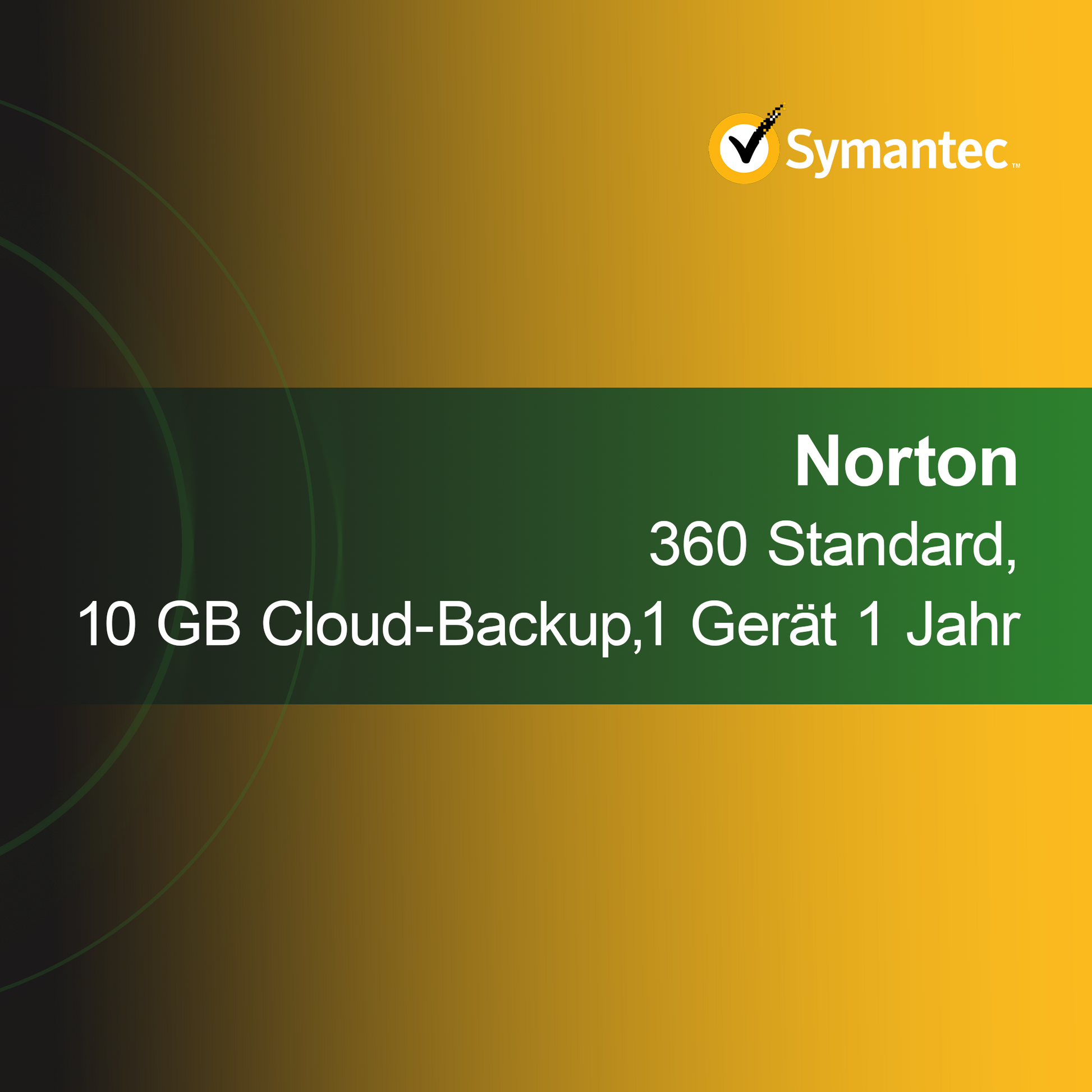 Norton 360 Standard 10 GB Cloud-Backup 1 Gerät 1 Jahr
